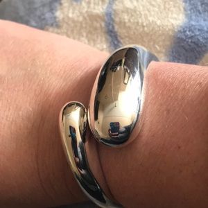 Silvertone bracelet